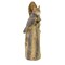 Roman 10.0 Inch Squirrel & Bird On Tree Stump Garden Statue Summer Figurine , Weather Resistant Summer Decor Acorn Squirrel Bird